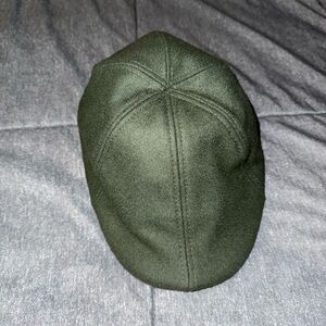 Men's Olive Green Boston Scally Cap